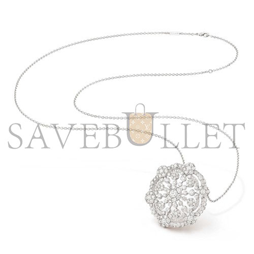 VAN CLEEF ARPELS SNOWFLAKE CLIP AND PENDANT - PLATINUM, DIAMOND  VCARP39900