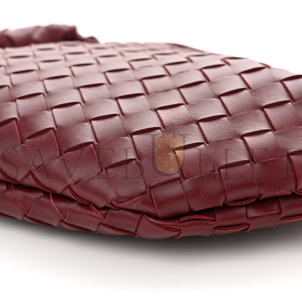 BOTTEGA VENETA NAPPA INTRECCIATO SARDINE BAG BAROLO (34*23*3cm)