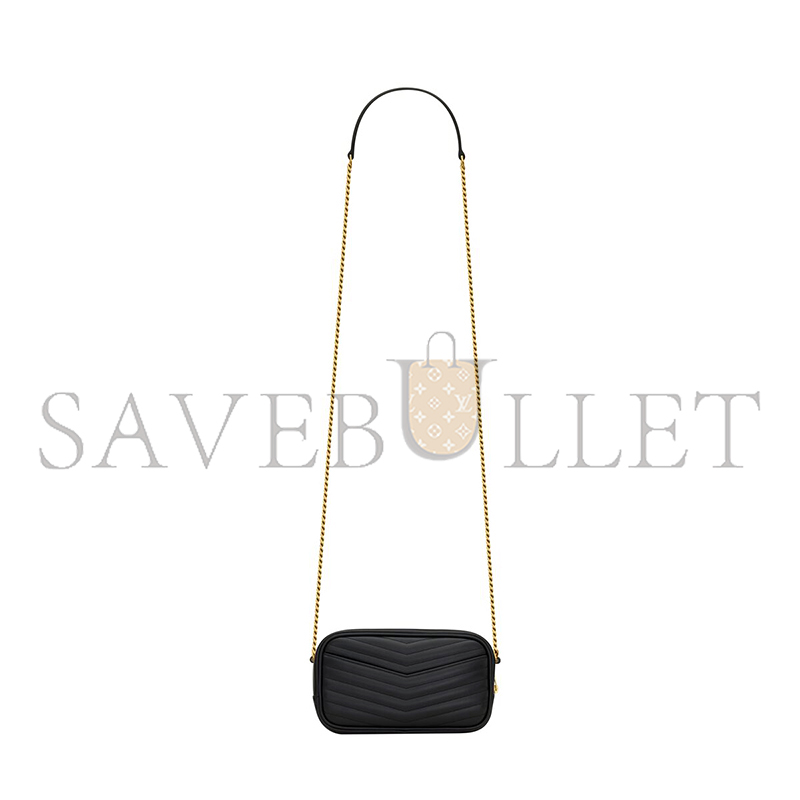 YSL MINI LOU IN QUILTED LEATHER 748849DV7011000 (19*10.5*5cm)