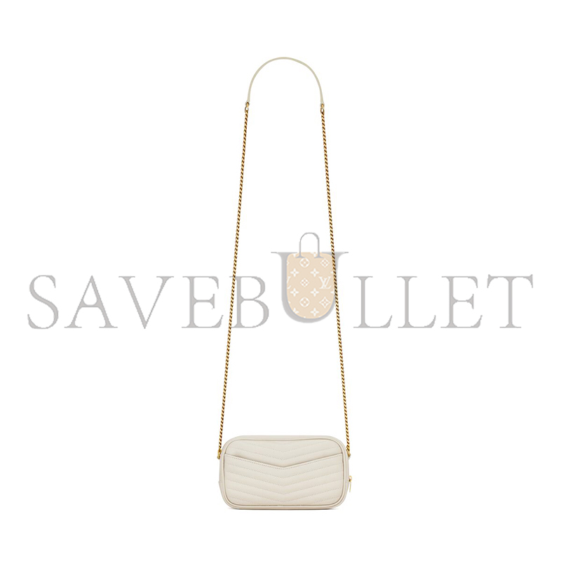 YSL MINI LOU IN QUILTED LEATHER 748849DV7019207 (19*10.5*5cm)