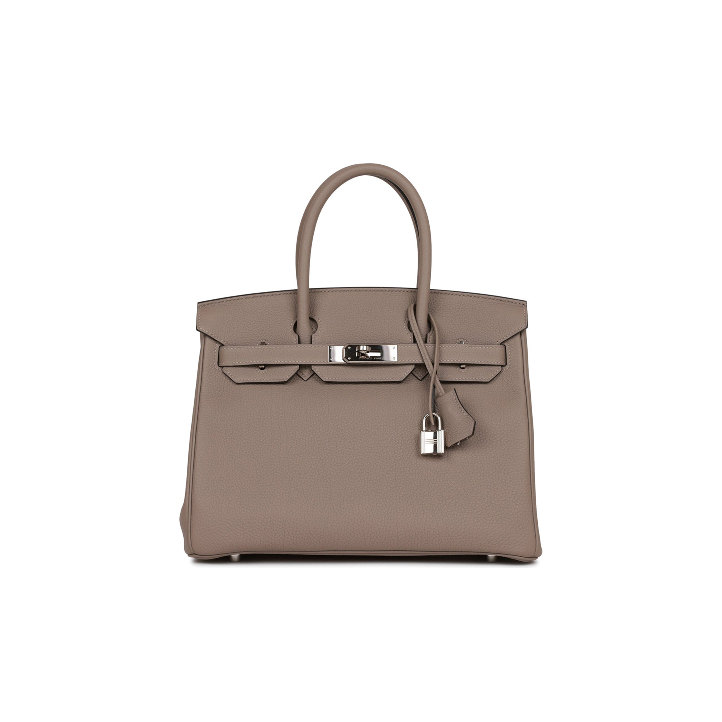 HERMES BIRKIN 30 GRIS ASPHALTE TOGO PALLADIUM HARDWARE (30cm)