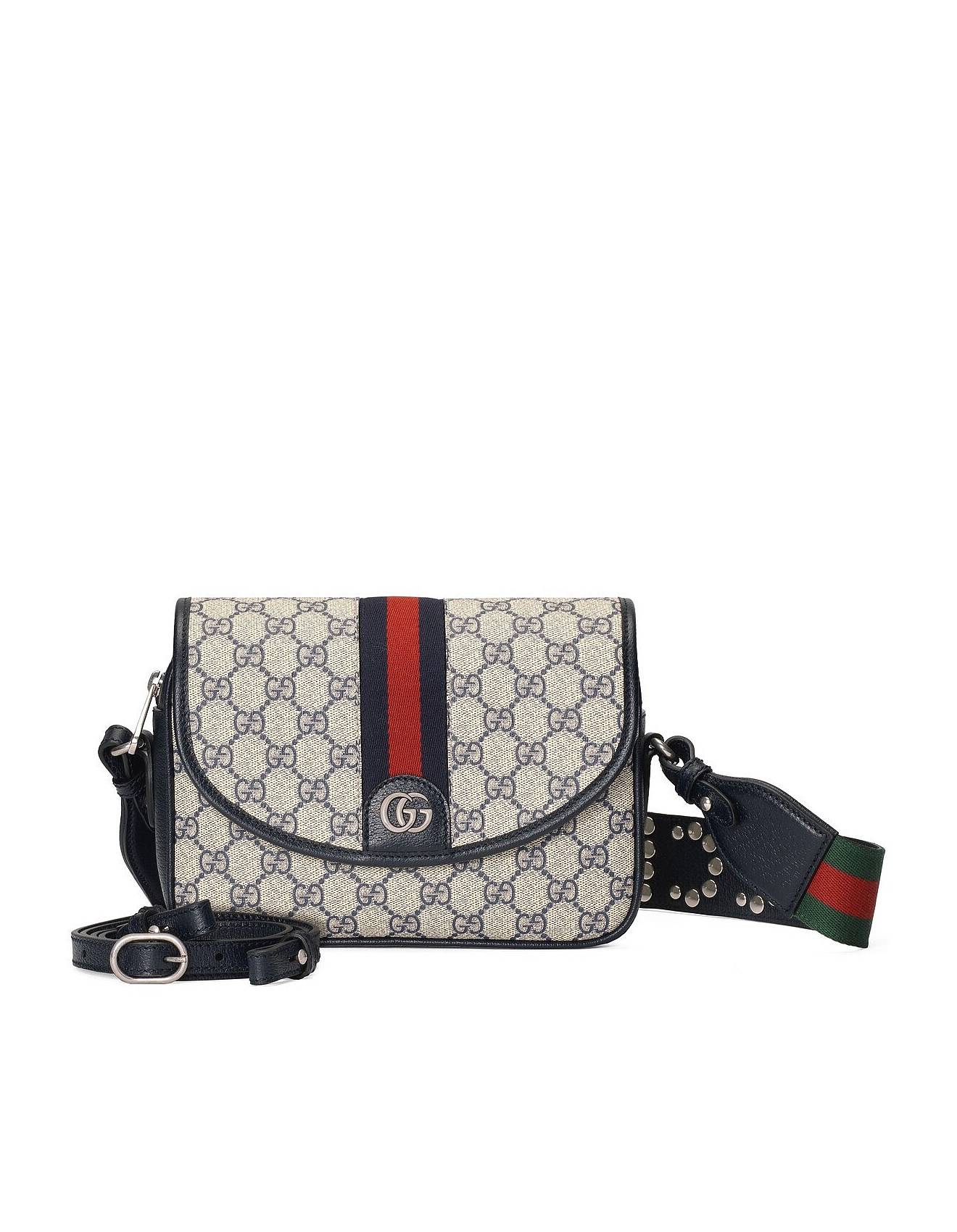 GUCCI OPHIDIA MINI GG SHOULDER BAG (23*17*7cm)